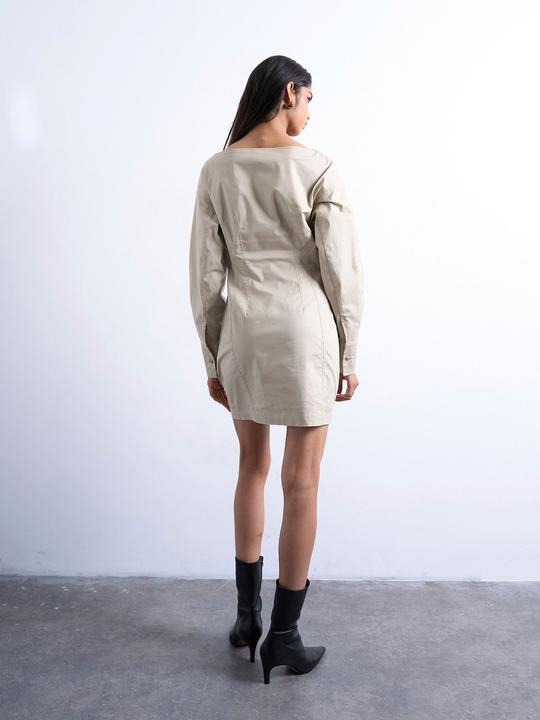 Produktbild Spokey Normal geschnitten U-Boot Ausschnitt Kurzes Kleid Kleid (34)