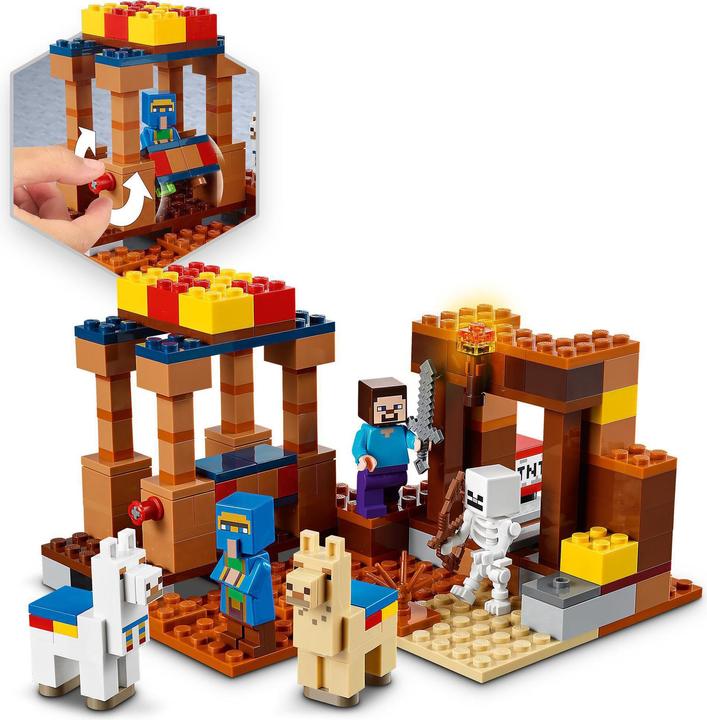 Actual product image LEGO The trading place (21167, LEGO Minecraft)