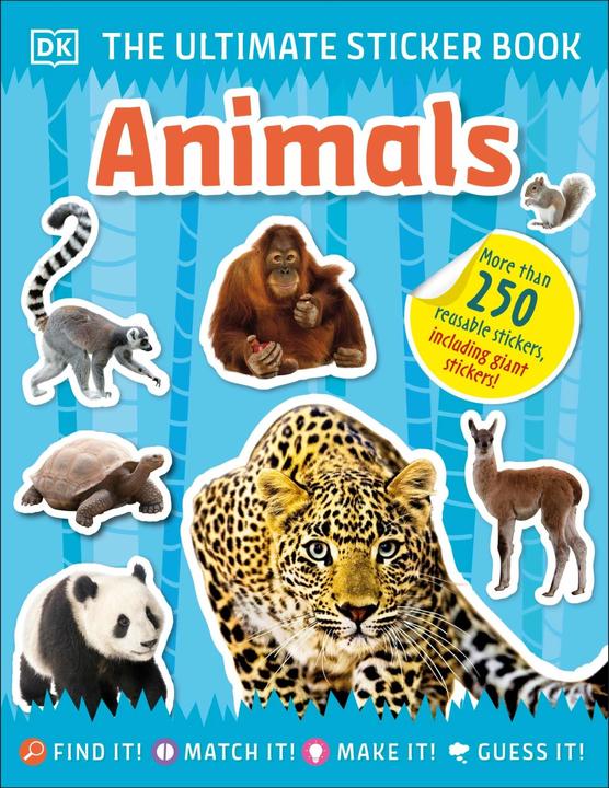 Dorling Kindersley Ultimate Sticker Book Animals - acheter sur Digitec