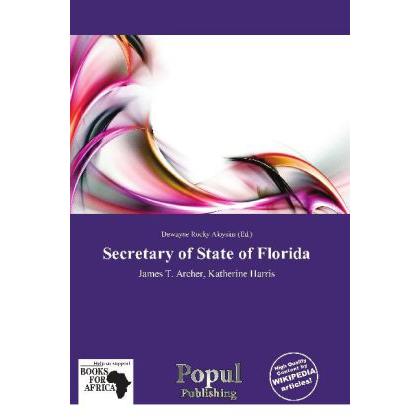 Secretary of State of Florida, Fachbücher