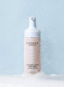 Actual product image Madara MÃDARA - Intimate Hyaluron-Lactic Intimate Wash - Intimate Washing Foam - 150ml (150 ml, Intimate washing lotion)