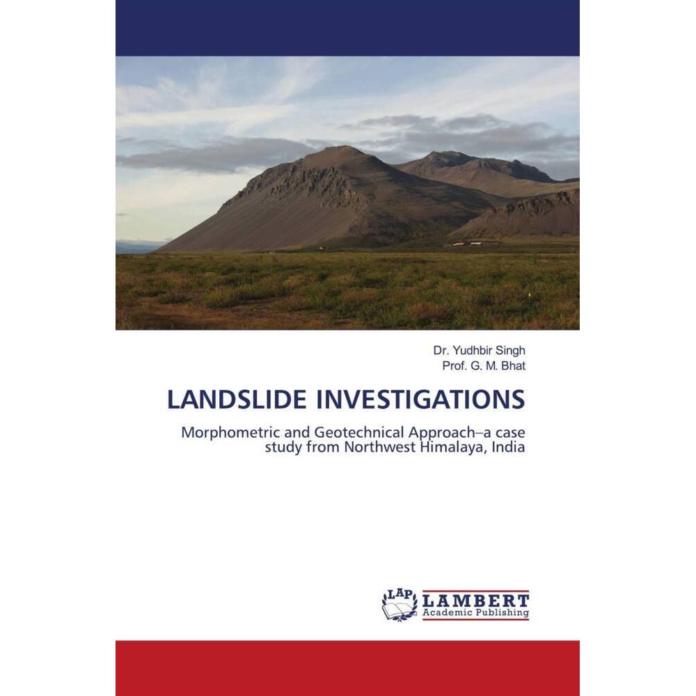 Landslide Investigations, Fachbücher