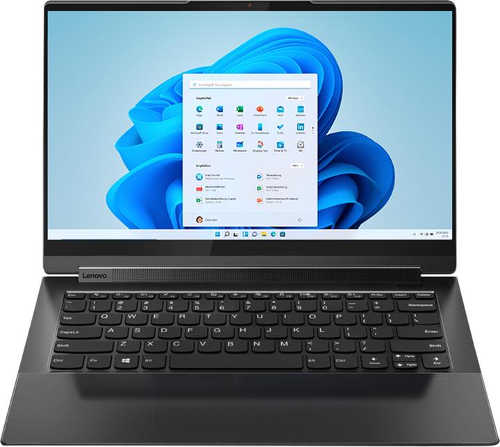 Actual product image Lenovo Yoga 9 14ITL5 82BG - Flip-Design - Core i7 1185G7 / 3 GHz - Win 10 Home 64-Bit - (14", Intel Core i7-1185G7, 16 GB, 1000 GB, DE)