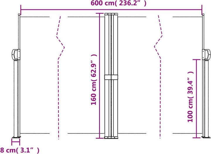 Actual product image vidaXL Joanna (1.60 m)