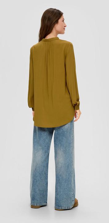 Produktbild s.Oliver Bluse Viskosebluse mit gerafften Details (36)