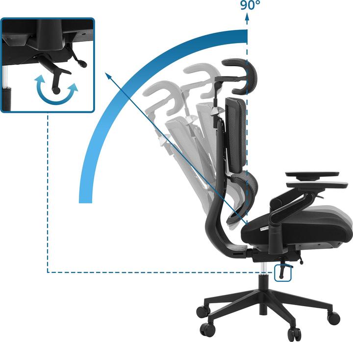 Actual product image Hjh Office Ergo U2 Flex3
