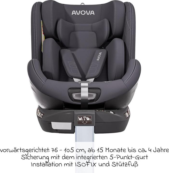 Produktbild Avova Swan-Fix I-Size Reboard Kindersitz (Reboarder)