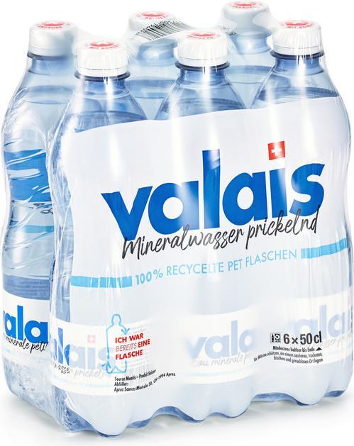 Immagine prodotto Valais Con l'anidride carbonica (24 x 50 cl)