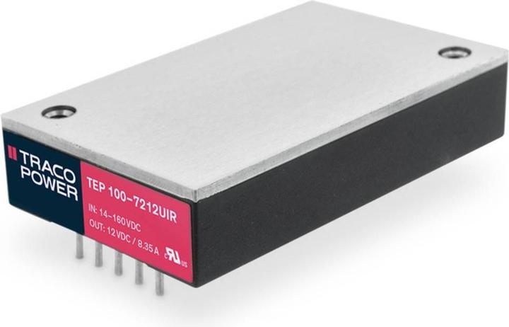 Actual product image TracoPower TEP 100-7215UIR DC/DC converter, print 110 V/DC 24 V/DC 4.2 A 100 W wattage