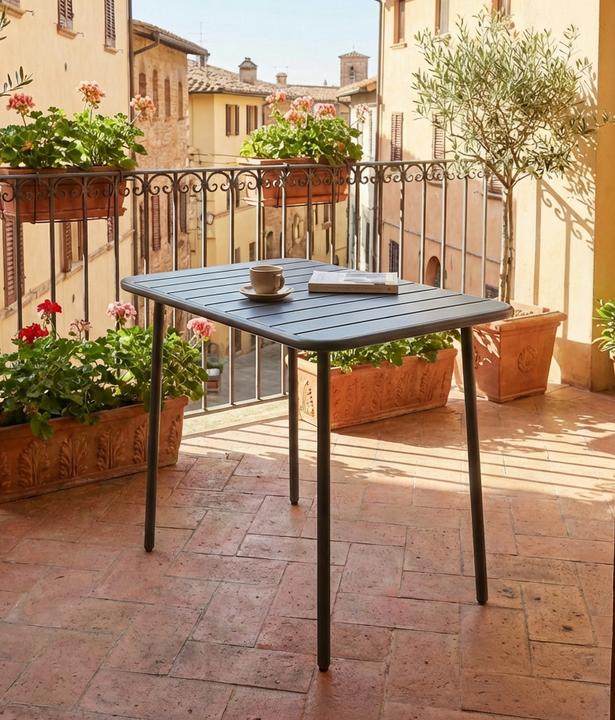Produktbild VCM Metall Bistrotisch Balkontisch Sumila 80