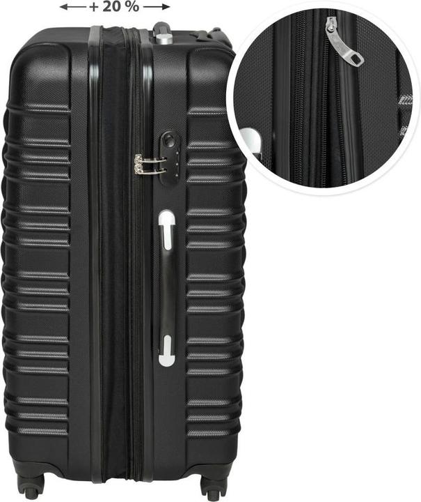 Actual product image tectake Hard case set (106 l)