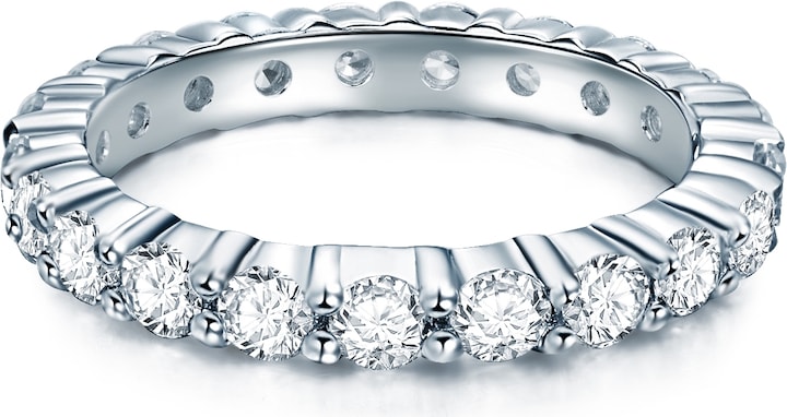 Produktbild Trilani Damen Sterling Silber Zirkonia silber - 4210 (60, 925 Silber)