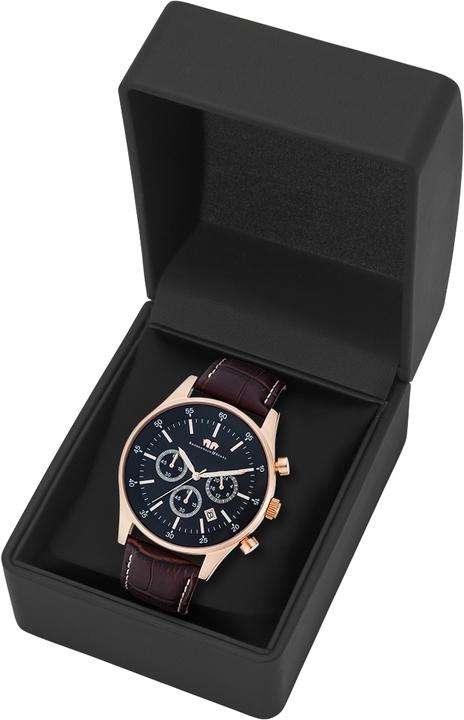 Produktbild Herren Chronograph Goodwill Echtleder dunkelbraun - 4410 (Chronograph, 45 mm)