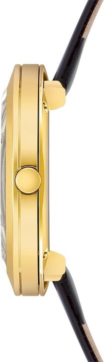Produktbild Damen Quarzuhr Lucrezia Echtleder dunkelbraun - 4330 (Analoguhr, 42 mm)