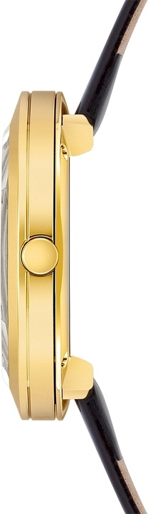 Image du produit Montre à quartz pour femme Lucrezia en cuir véritable brun foncé - 4330 (Montre analogique, 42 mm)