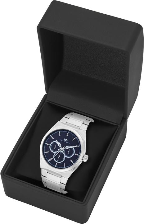 Produktbild Herren Multifunktionen Cooledge Edelstahl silber - 5608 (Analoguhr, 42 mm)