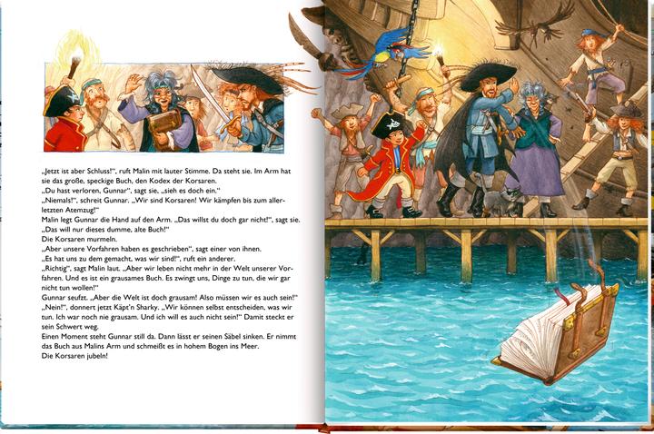 Immagine prodotto Käpt'n Sharky – Der schwarze Korsar (Tedesco, Jeremy Langreuter, Jutta Longreuter, 2024)