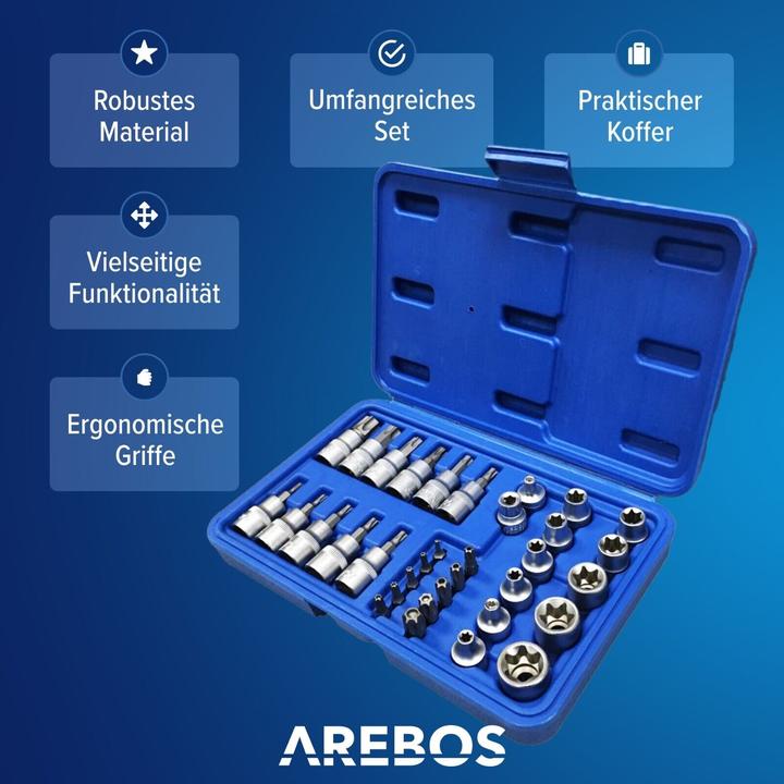 Actual product image Arebos Steckschlüsselset