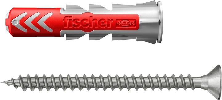 Actual product image Fischer SB Nylon plug Duopower with screw A2 (2 pcs.)