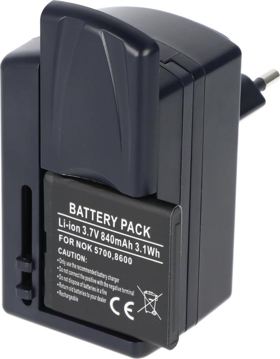 Actual product image AccuCell Universal Ladegerät für viele Handy Akku