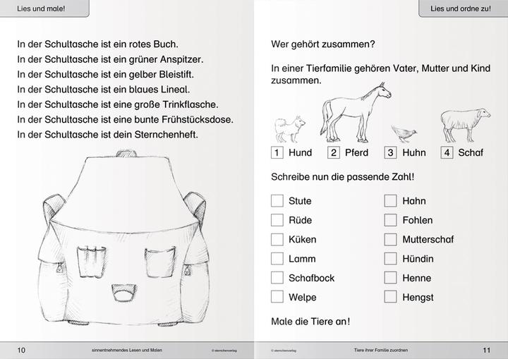 Produktbild Ich kann lesen 2. Schüler-Arbeitsheft für die 1. und 2. Klasse (Deutsch, Katrin Langhans, Peter Schultz, 2008)