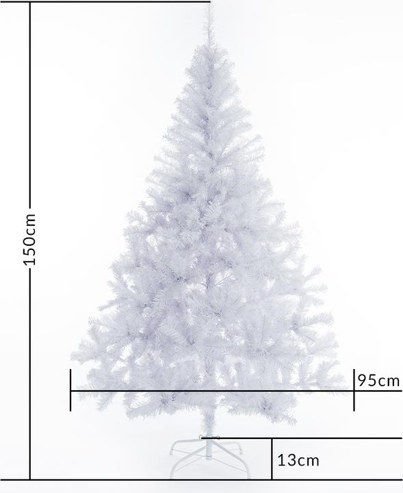 Actual product image Casaria Christmas tree (150 cm)