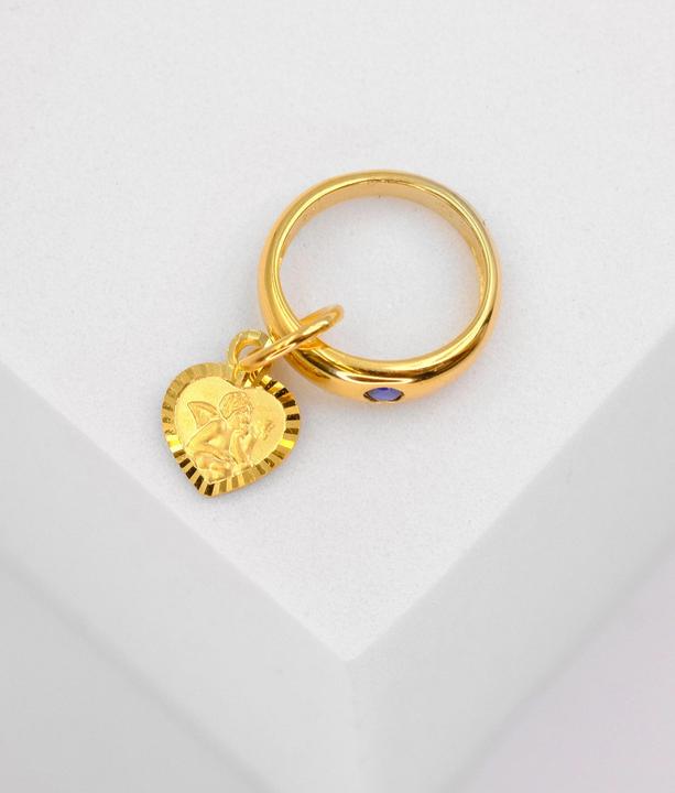 Image du produit Muau Anneau de baptême (54, Or 750/18 K)