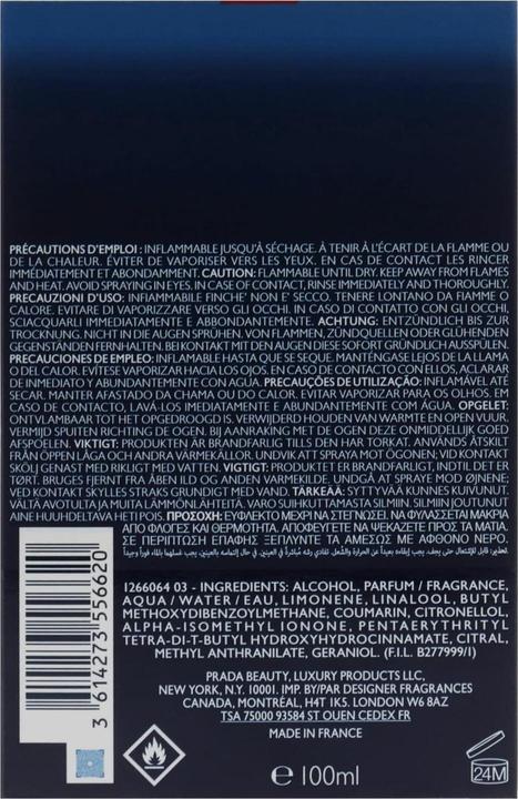 Immagine prodotto Prada Luna Rossa Ocean (Eau de toilette, 100 ml)