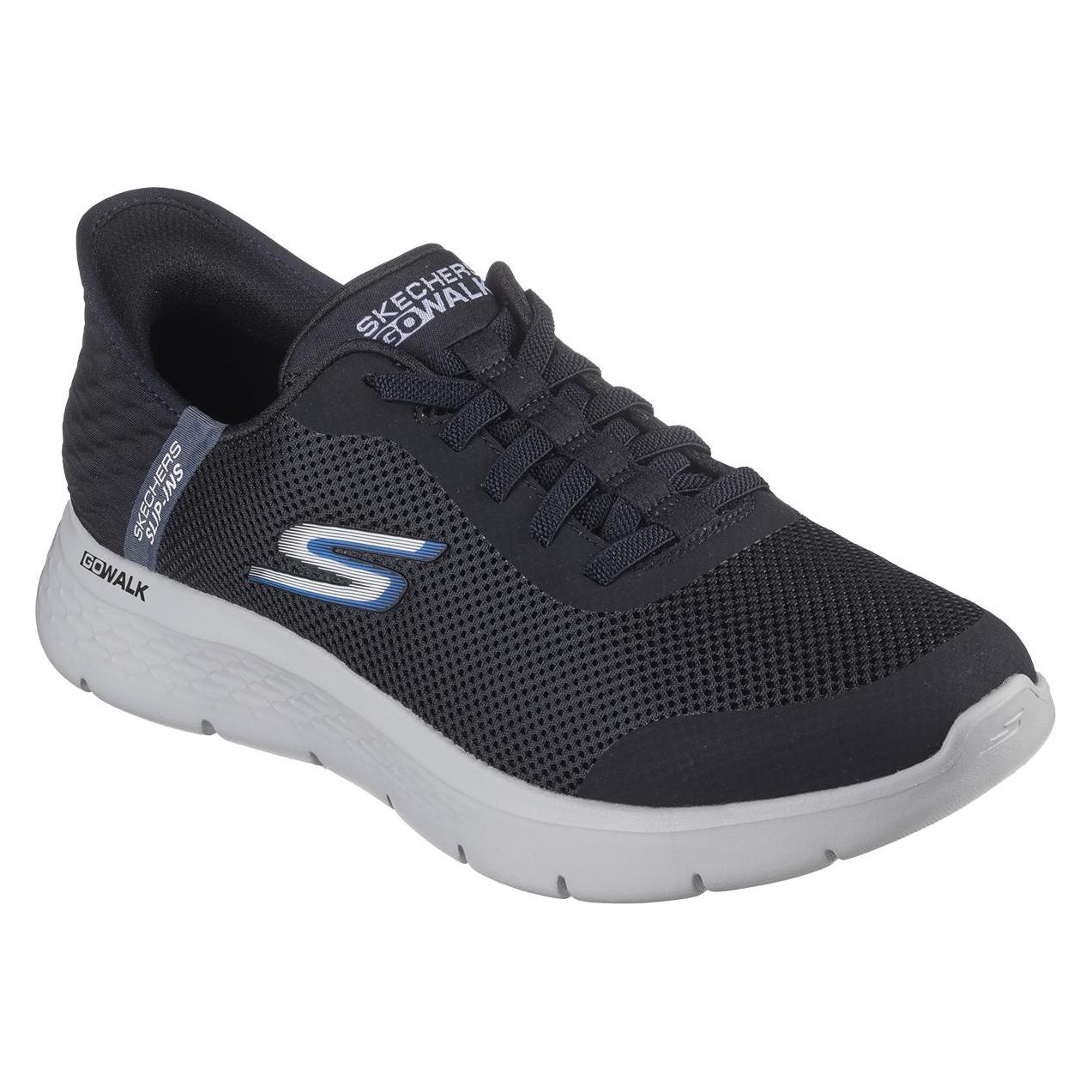 Skechers, Herren, Sneakers, Slip-ins™ Go Walk Flex - Hands Up, Schwarz, (41)