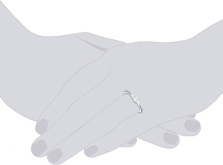 Immagine prodotto Trilani Donna in argento sterling con zirconia cubica - 11196 (60, 925 Argento)