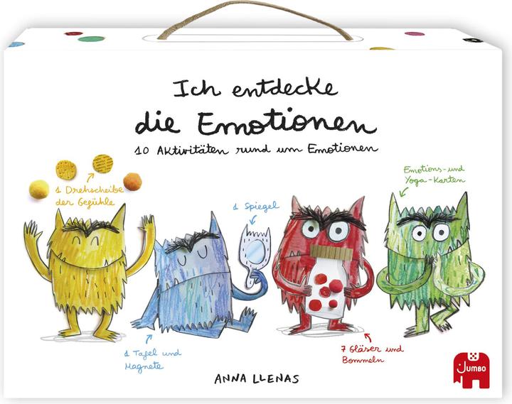 Immagine prodotto Jumbo Imparo a scoprire - mostro di colore (Tedesco)