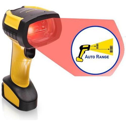 Thumbnail - Datalogic PowerScan PBT9600-AR, Auto (2D-Barcodes, 1D-Barcodes), Barcode-Scanner, Schwarz, Gelb