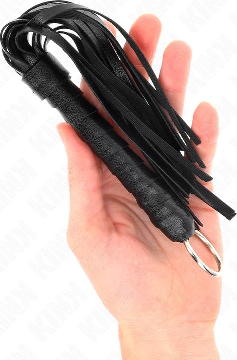 Actual product image Kink - Simple Mini Black Whip 28 Cm