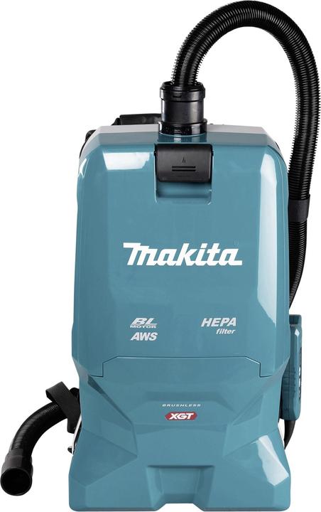 Immagine prodotto Makita Aspiratore a zaino a batteria VC012GZ01 (blu, senza batteria e caricabatteria) (Aspirazione posteriore)