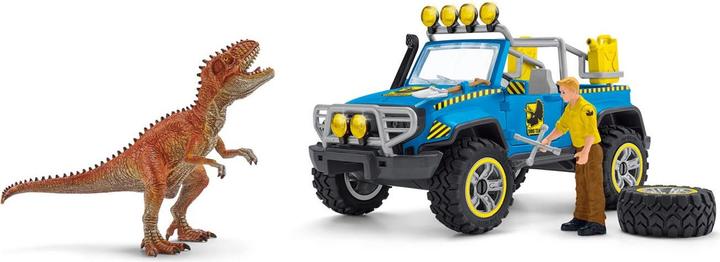 Produktbild Schleich Geländewagen mit Dino-Aussenposten