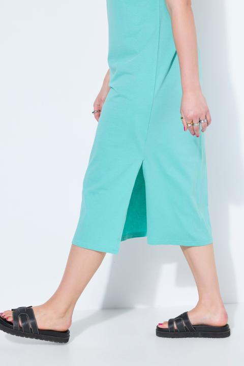 Produktbild Studio Untold Jersey-Midikleid, oversized, ärmellos, Seitenschlitze (46)
