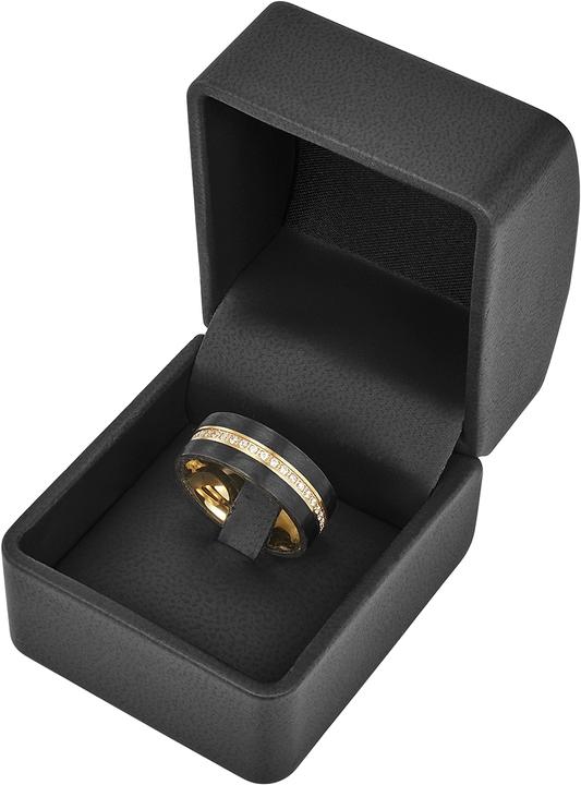 Produktbild Trilani Damen Edelstahl Zirkonia gelbgold - 7322 (63)