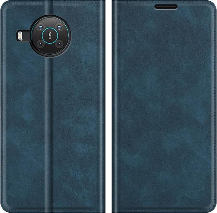 Image du produit Cover-Discount Nokia X20 - Housse Silky Stand Flip Cover bleu foncé (Nokia X20)