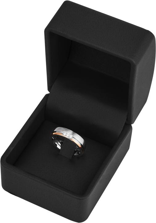 Immagine prodotto Trilani Acciaio inossidabile da donna con zirconi argento/oro rosa - 9652 (52)
