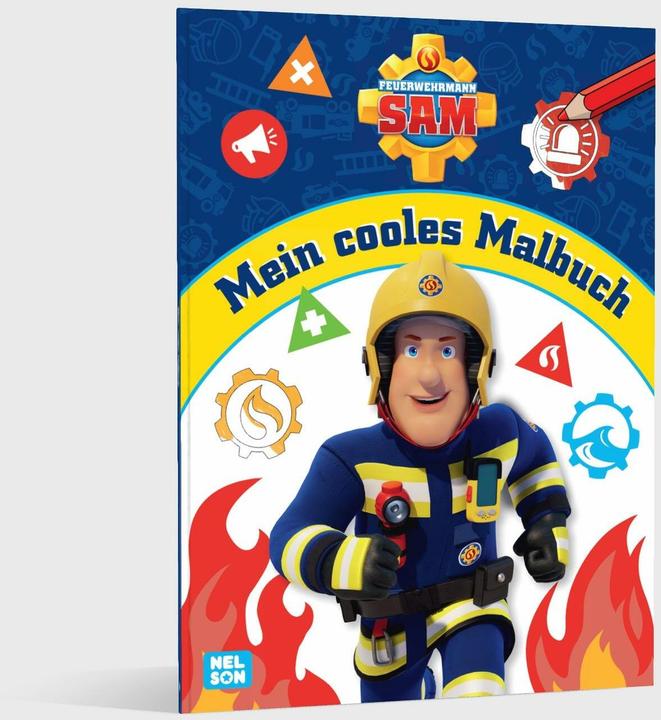 Actual product image Fireman Sam: My cool colouring book