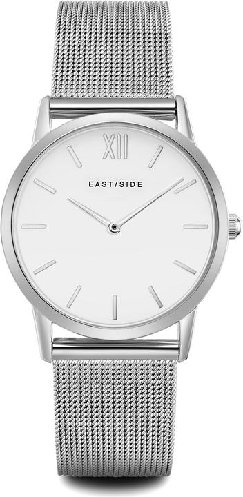 Immagine prodotto Eastside Orologio al quarzo da donna Upper Union in acciaio inossidabile argento - 9766 (Orologio da polso analogico, 33 mm)