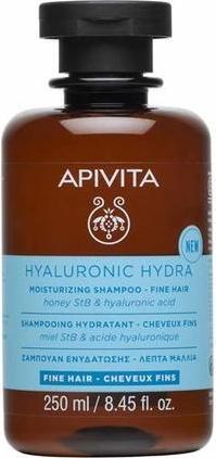 Produktbild Apivita Hyaluronic Hydra Moisturizing Shampoo For Fine Hair - 250ml (250 ml, Flüssiges Shampoo)