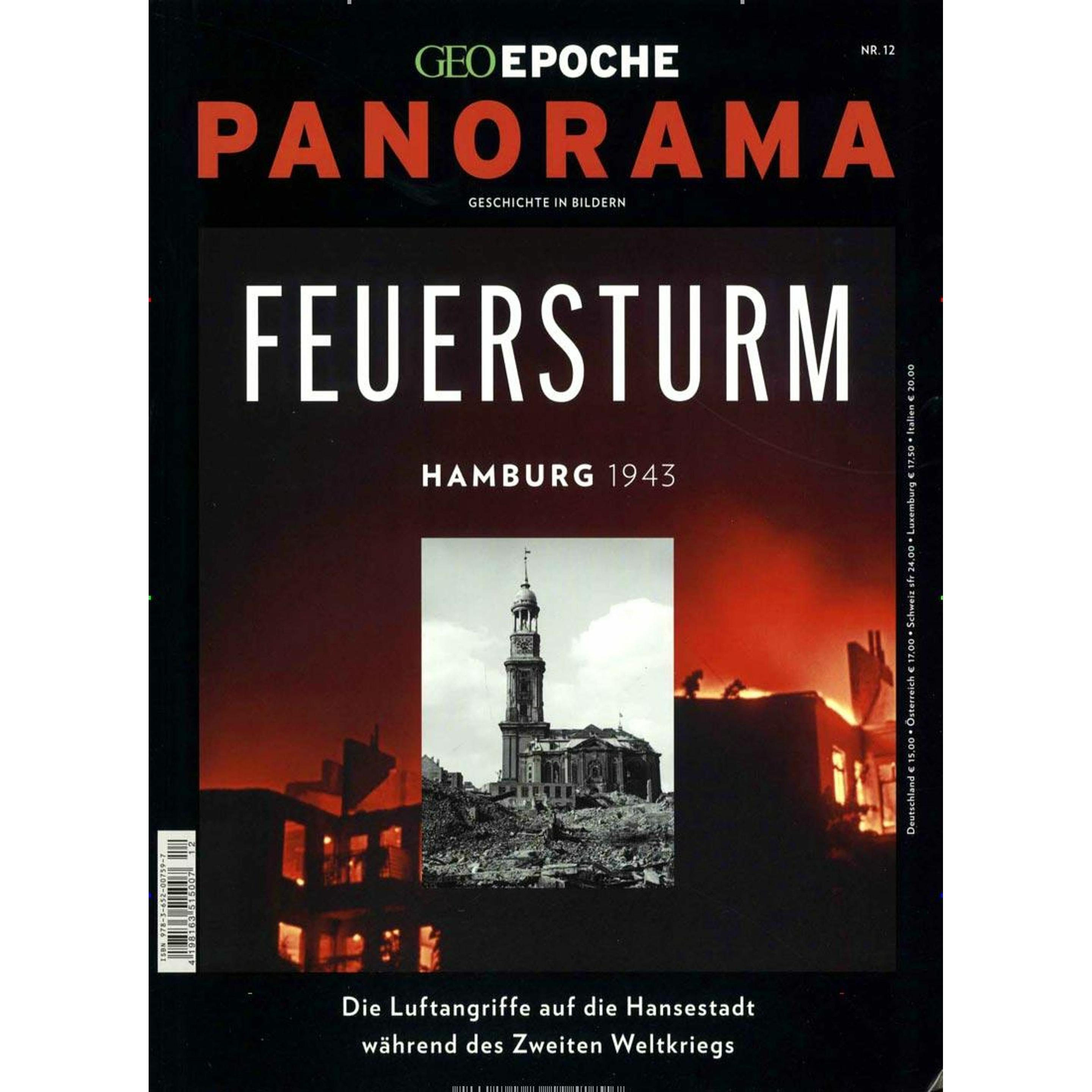 Thumbnail - GEO Epoche PANORAMA 12/2018. Feuersturm Hamburg 1943, Fachbücher von Michael Schaper