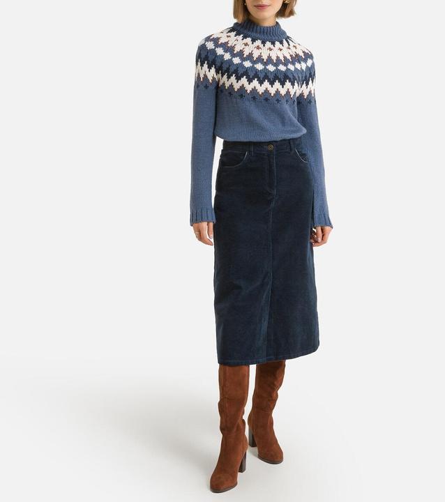 Immagine prodotto Anne Weyburn Gonna svasata in velluto (38)