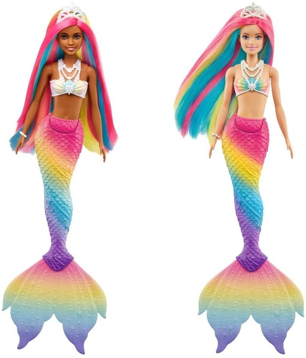 Image du produit Barbie Dreamtopia Magie Arc-en-ciel - Poupée sirène 1