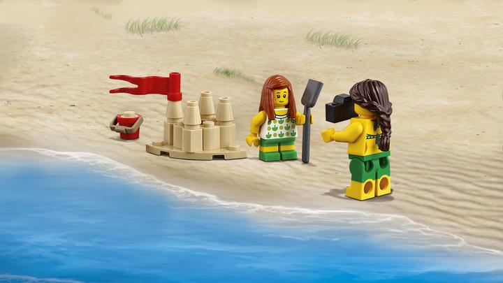 Produktbild LEGO Stadtbewohner Ein Tag am Strand (60153, LEGO City)
