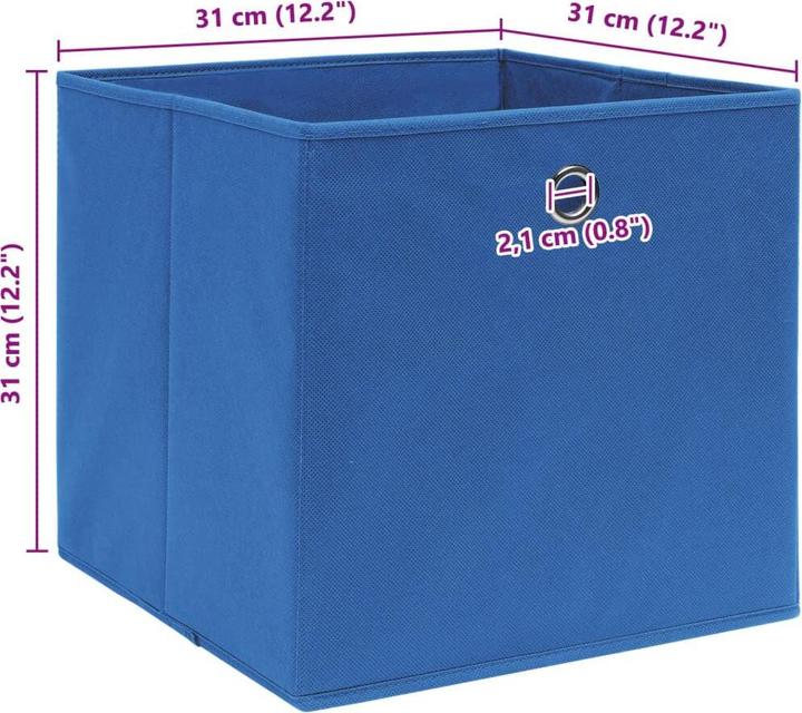Actual product image vidaXL Aufbewahrungsbox (32 cm, 10x)