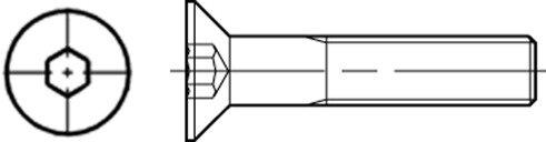 Actual product image Glutz Fastening screws M 5 (Door handle)
