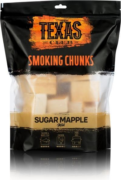 Texas Club Sugar Maple Smoking Chunks 1kg