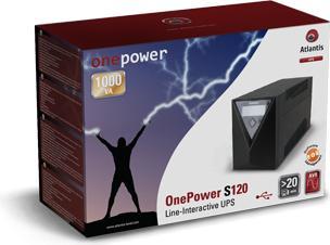 Immagine prodotto Land OnePower S120 A linea interattiva 1 kVA 500 W 4 presa(e) AC (1000 VA, 500 W, Interattivo linea UPS)